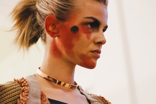 Vivienne Westwood AW15 womenswear backstage Dazed rebel war