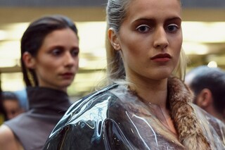 Backstage at Benjamin Waters, Central Saint Martins BA 2016