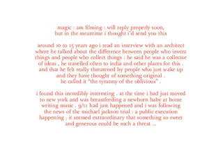 Bj&#246;rk’s letters with Timothy Morton, Thames &amp; Hudson