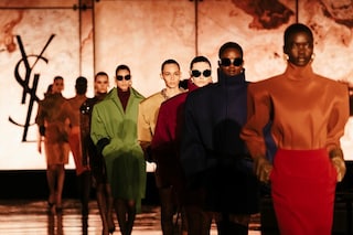 Saint Laurent SW25 womenswear show by Anthony Vaccarello