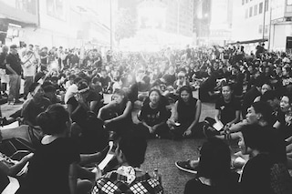 Hong Kong Occupy Central protest sit-in