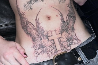 Religious-themed tattoo