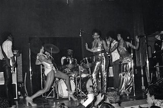 Betty onstage, 1974