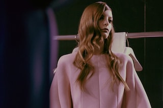 Dice Kayek Haute Couture SS15 Pink Mini Balloon Sleeve