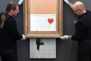 Banksy, Love is in the Bin (2018)