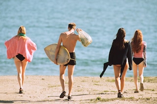camper eckhaus latta beach spain sunny campaign