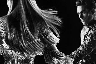Balmain AW16 campaign Kim Kanye Wolves video