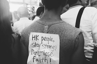 Hong Kong Occupy Central protester