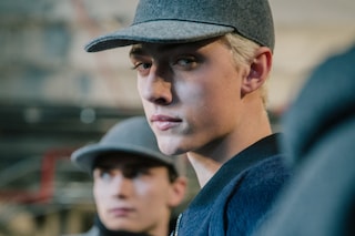 Public School AW15 Urban Layering 90s Sports Cap Bomber