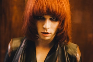 Pam Hogg AW15, Dazed backstage, womenswear, josh quinton