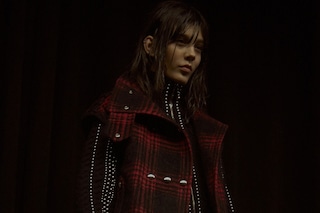 ALEXANDER WANG AW15 Gothic Japanese Lolita Victorian Tartan