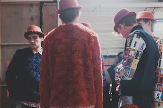 Kit Neale AW15 Dazed backstage 