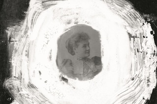 leen Agar , Black and white glass lantern (c. 1930–60)