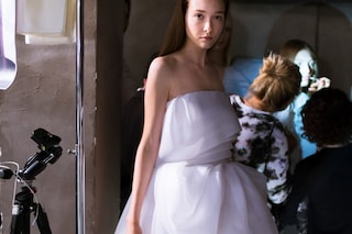 Dice Kayek AW14 Haute Couture Paris backstage Dazed
