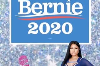 Barbs for Bernie Nicki Minaj stans Republicans on TikTok