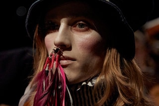 Gypsy Sport AW15 Dazed womenswear nose ring feather