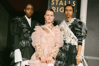 Backstage at Simone Rocha SS20 6