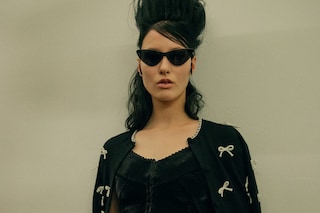 Adam Selman AW 15 Gingham John Waters Bow Beehive 