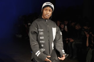 Rappers on the runway A$AP Rocky