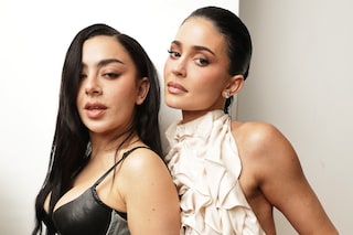 Charli xcx and Kylie Jenner at the Premiere of "The Moment" 