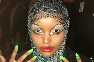 Christian Cowan AW19 beauty looks isamaya ffrench mei