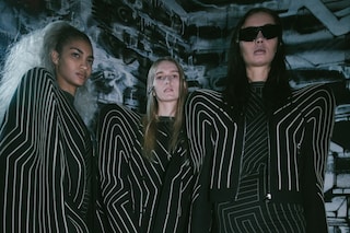 Backstage at the AW20 Rick Owens fashion show 6