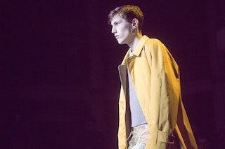 Maison Margiela AW15 Yellow Jacket Hoop Earring 