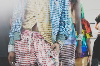Ashish SS15 Dazed backstage Philip Trengove