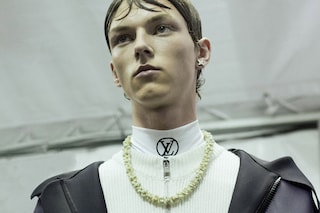 Louis Vuitton backstage ss18 menswear paris show