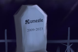 Omegle gravestone