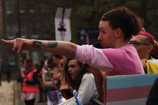 Edinburgh trans protest
