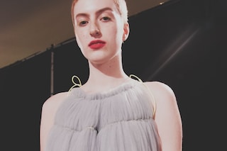 Molly Goddard SS17 womenswear backstage Dazed