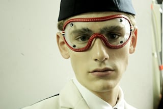Moncler Gamme Bleu AW15, ski glasses, Menswear, Dazed