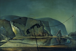 Salvador Dalí_Mountain Lake_1938