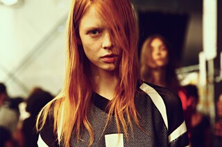 Backstage at Lacoste SS15