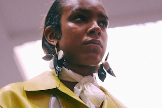 Backstage at Marni SS15