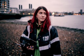 King Krule shooting the ‘Alone Omen 3’ video