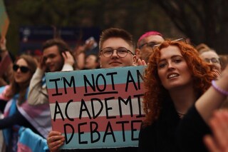 Edinburgh trans protest
