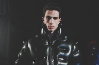 Backstage at Christopher Raeburn AW15