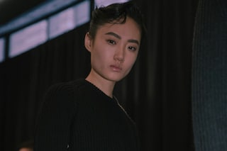 Diesel Black Gold AW15, womenswear, Dazed backstage, ties