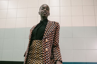 Backstage at Prada SS20 5