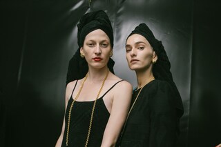 Backstage at Marine Serre SS20 6