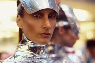 Backstage at Max Luo, Central Saint Martins BA 2016