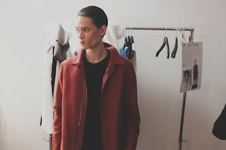 Lou Dalton SS15 Mens collections, Dazed backstage