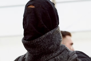 Backstage at Sam Thompson / George Oxby, LCF BA 2016