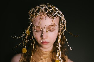 DiPetsa AW23 LFW Dazed Beauty Cris Fragkou 
