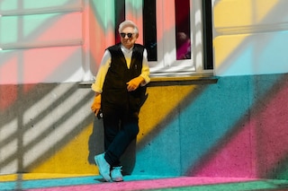 Photo-souvenirs: Daniel Buren, Copacabana Palace