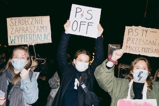 Poland’s abortion law ruling protest 18