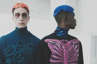 Backstage at Katie Eary AW15