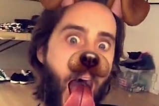 Jared Leto’s Gucci Snapchat takeover